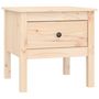 Voir la diapositive 2 : VIDAXL Table d'appoint 50x50x49 cm Bois massif de pin