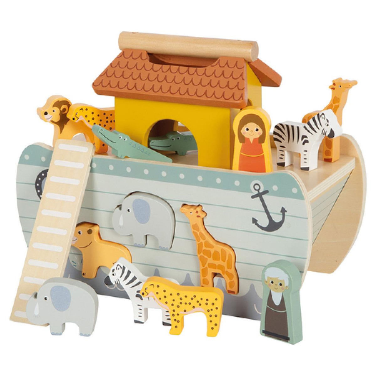SMALLFOOT Boite à formes Arche de Noé Safari