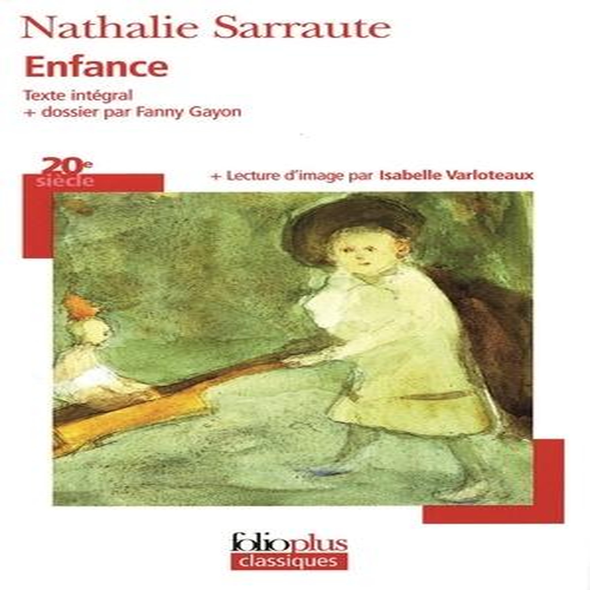 ENFANCE, Sarraute Nathalie