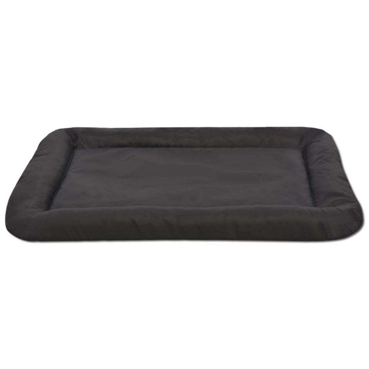 VIDAXL Matelas pour chiens Taille XL Noir