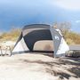 Voir la diapositive 3 : VIDAXL Tente de plage gris 274x178x170/148 cm 185T polyester