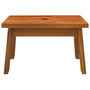 Voir la diapositive 4 : VIDAXL Tabouret-escabeau 38x26x22 cm Bois d'acacia solide