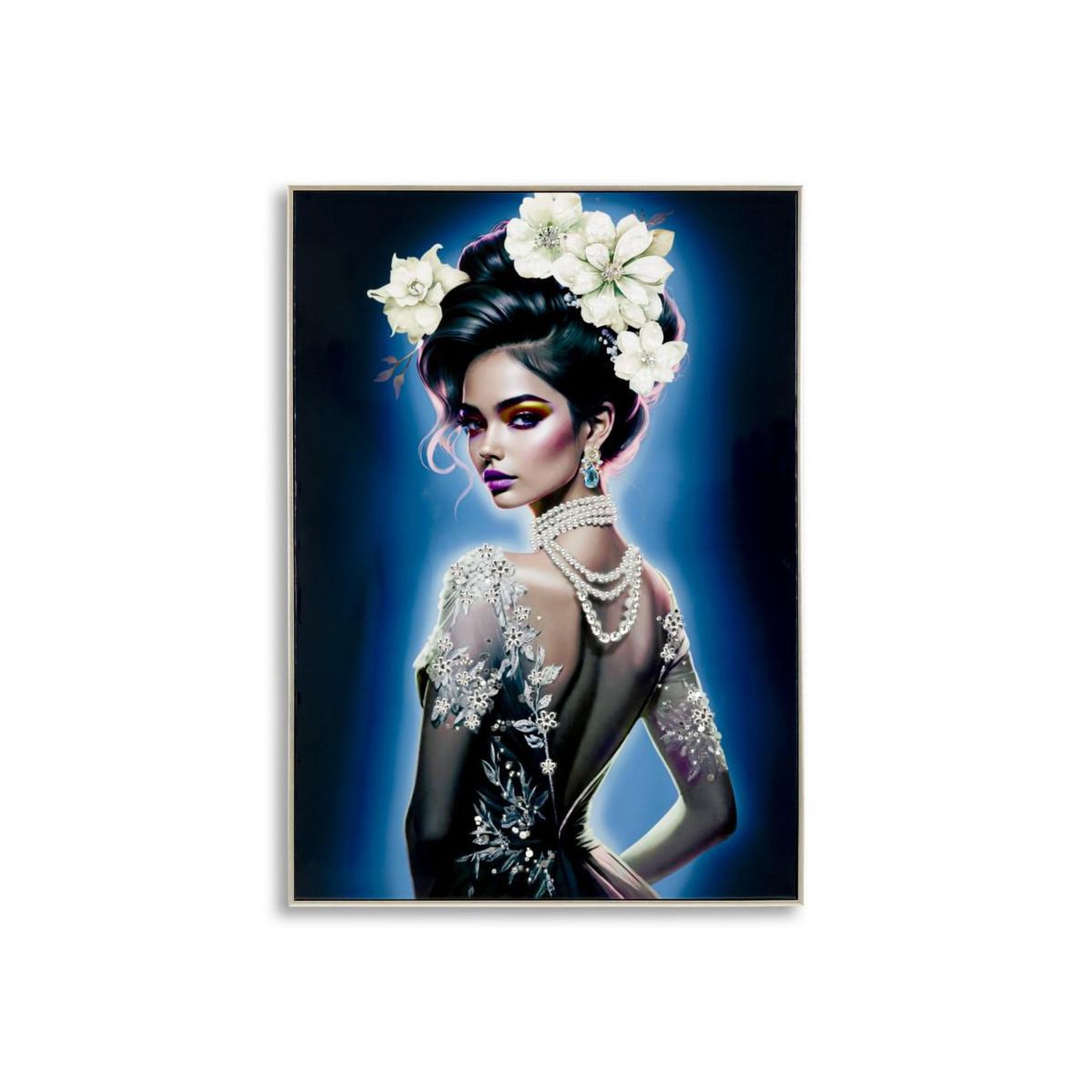 Paris Prix Tableau peinture  isabel ii  72x102cm multicolore