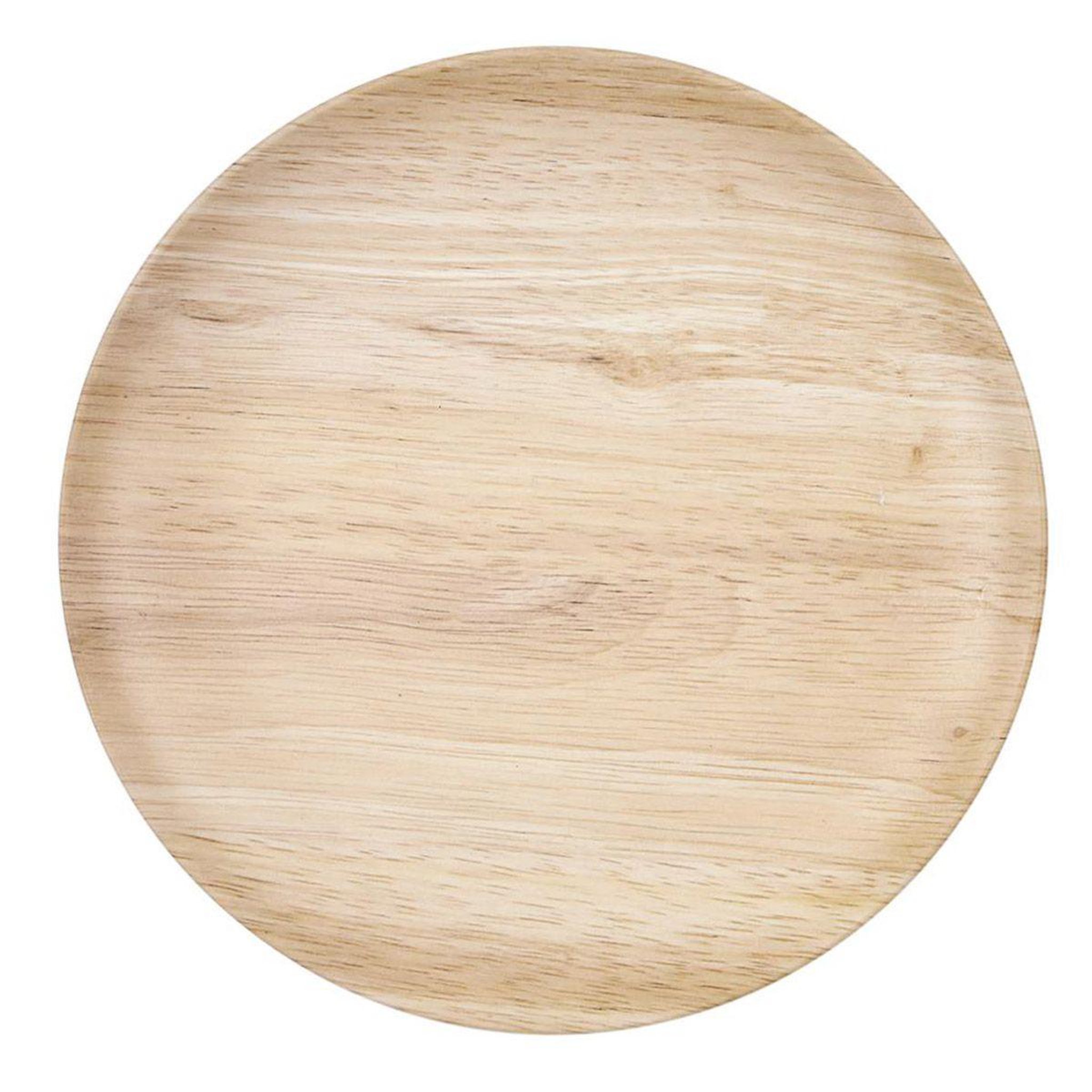 Voir la diapositive 1 : The Home Deco Factory Lot de 6 Assiettes à Dessert  Effet Bambou  20cm Naturel