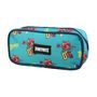 Voir la diapositive 2 : Bagtrotter BAGTROTTER Trousse scolaire rectangulaire Fortnite Bleue