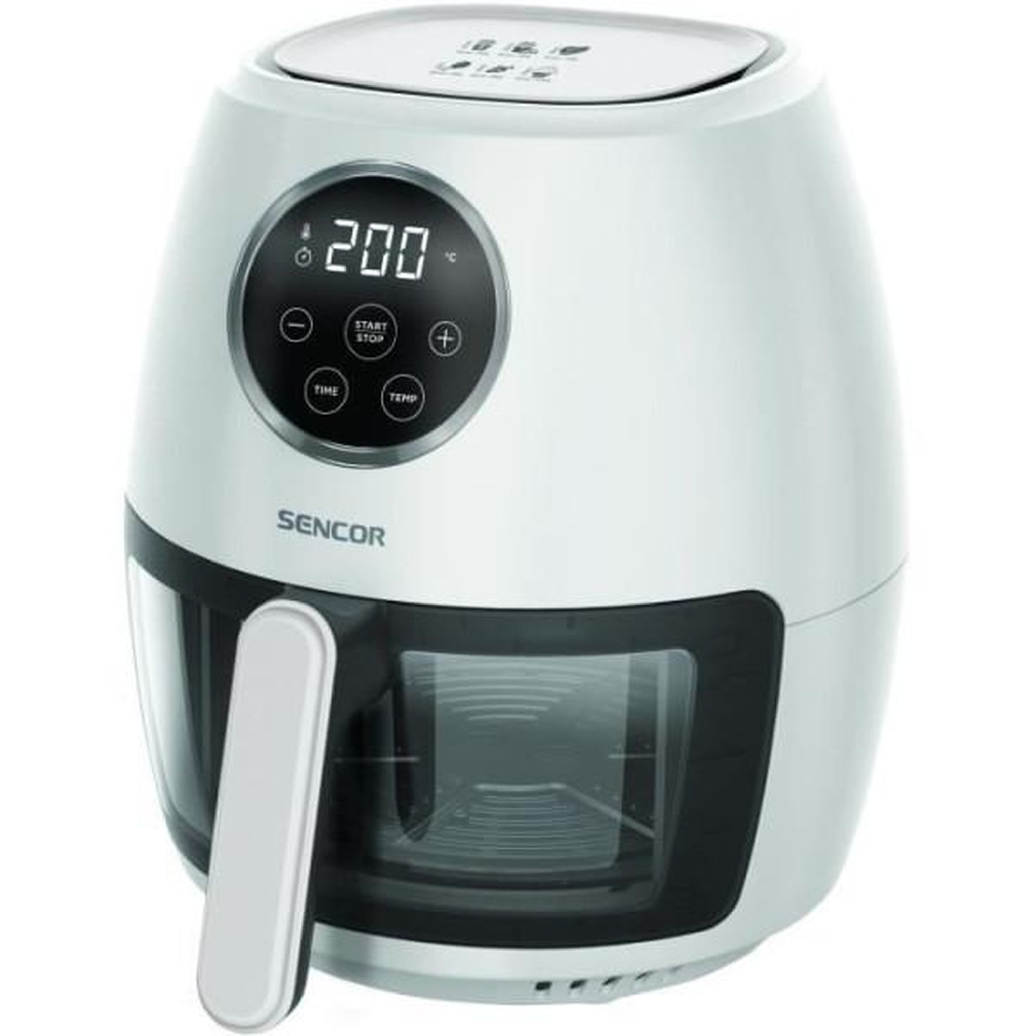 MARKET24 Friteuse Electrique Airfryer - SENCOR - SFR 5340WH - 1300 W - 3,5 L - Blanc