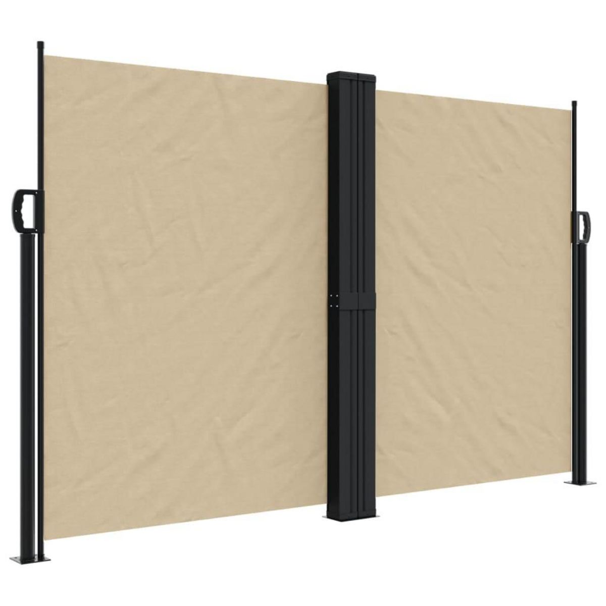 VIDAXL Auvent lateral retractable beige 160x1200 cm