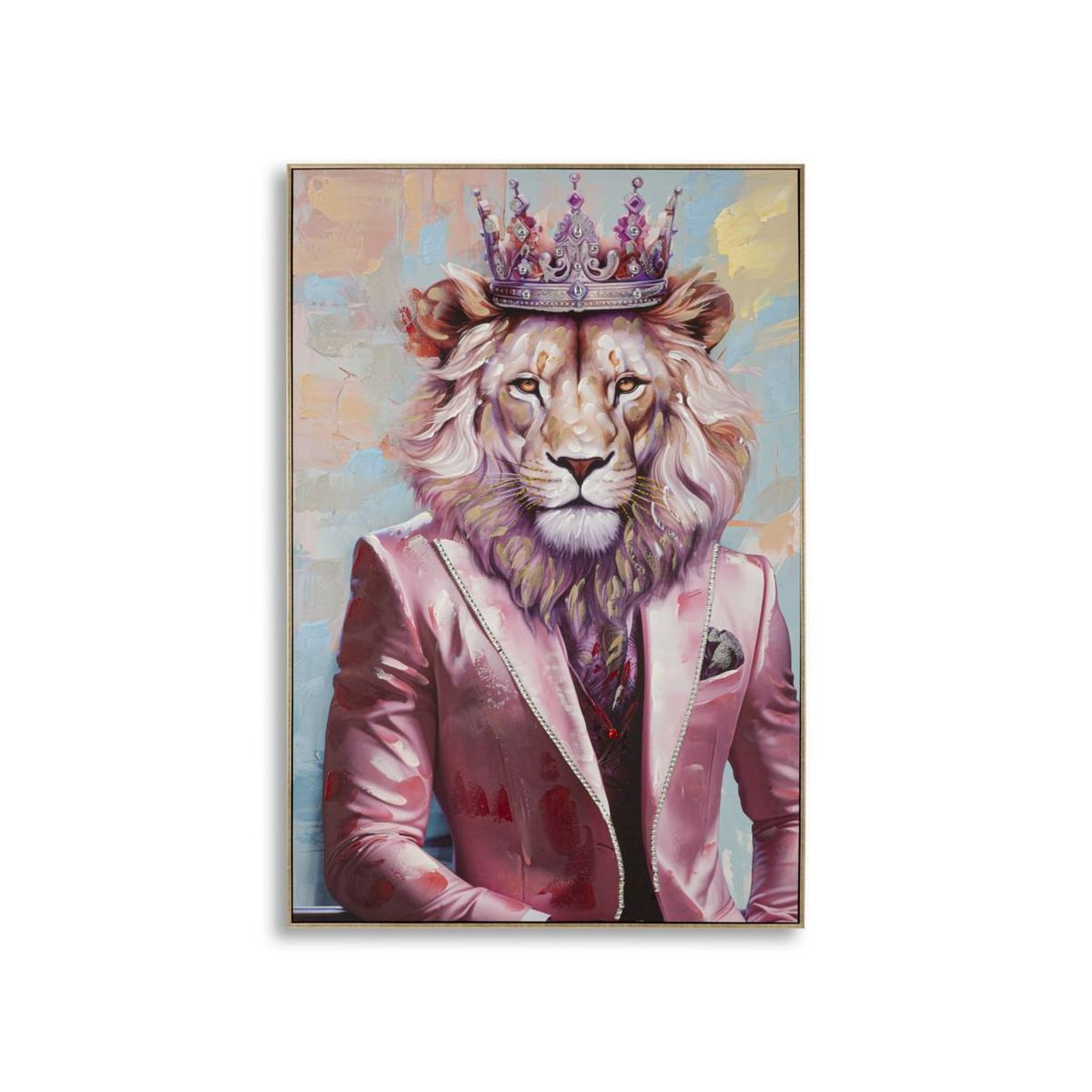 Paris Prix Tableau imprimé déco  king  82x122cm multicolore