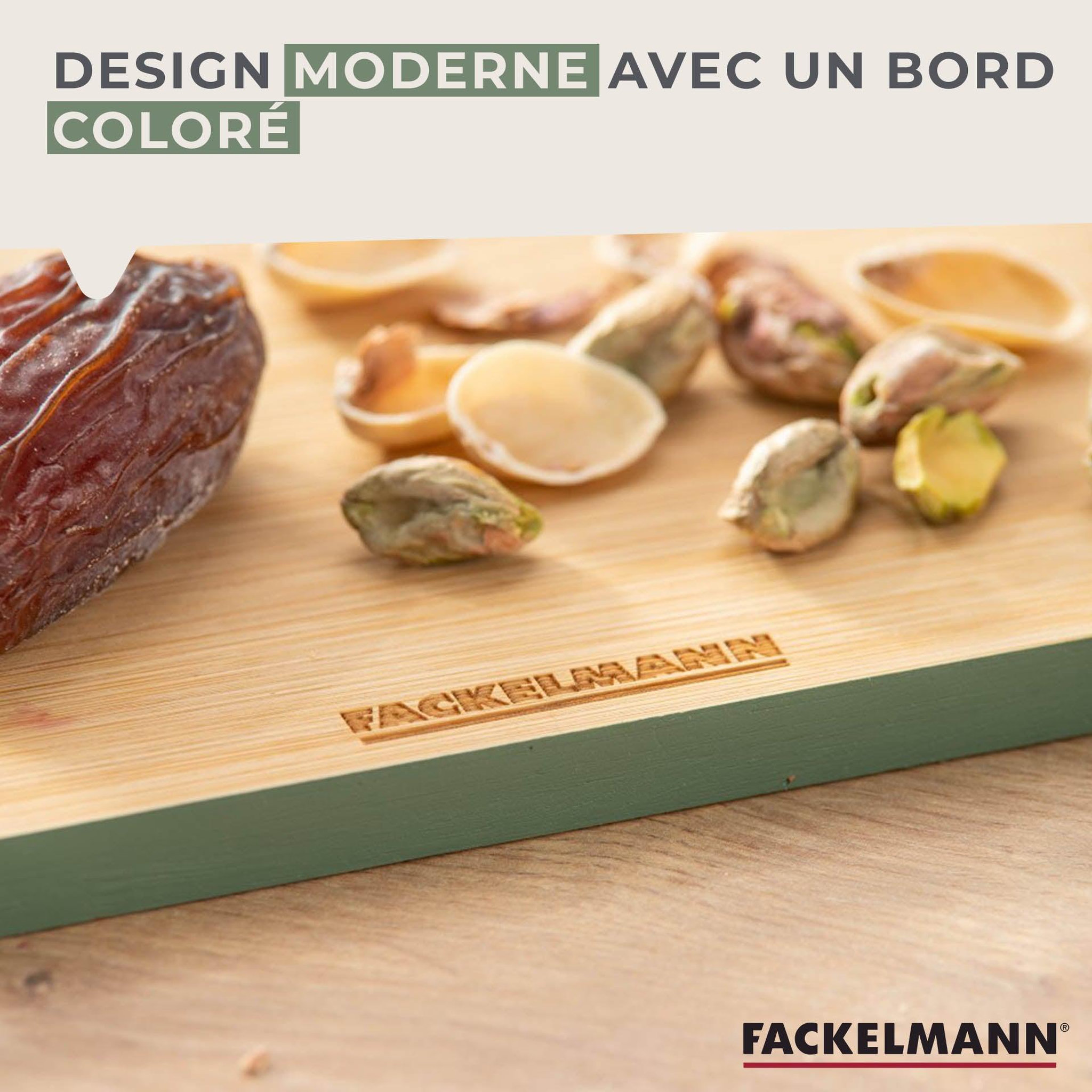 Voir la diapositive 6 : Fackelmann Planche à découper en bambou 21 x 15 cm fackelmann balance