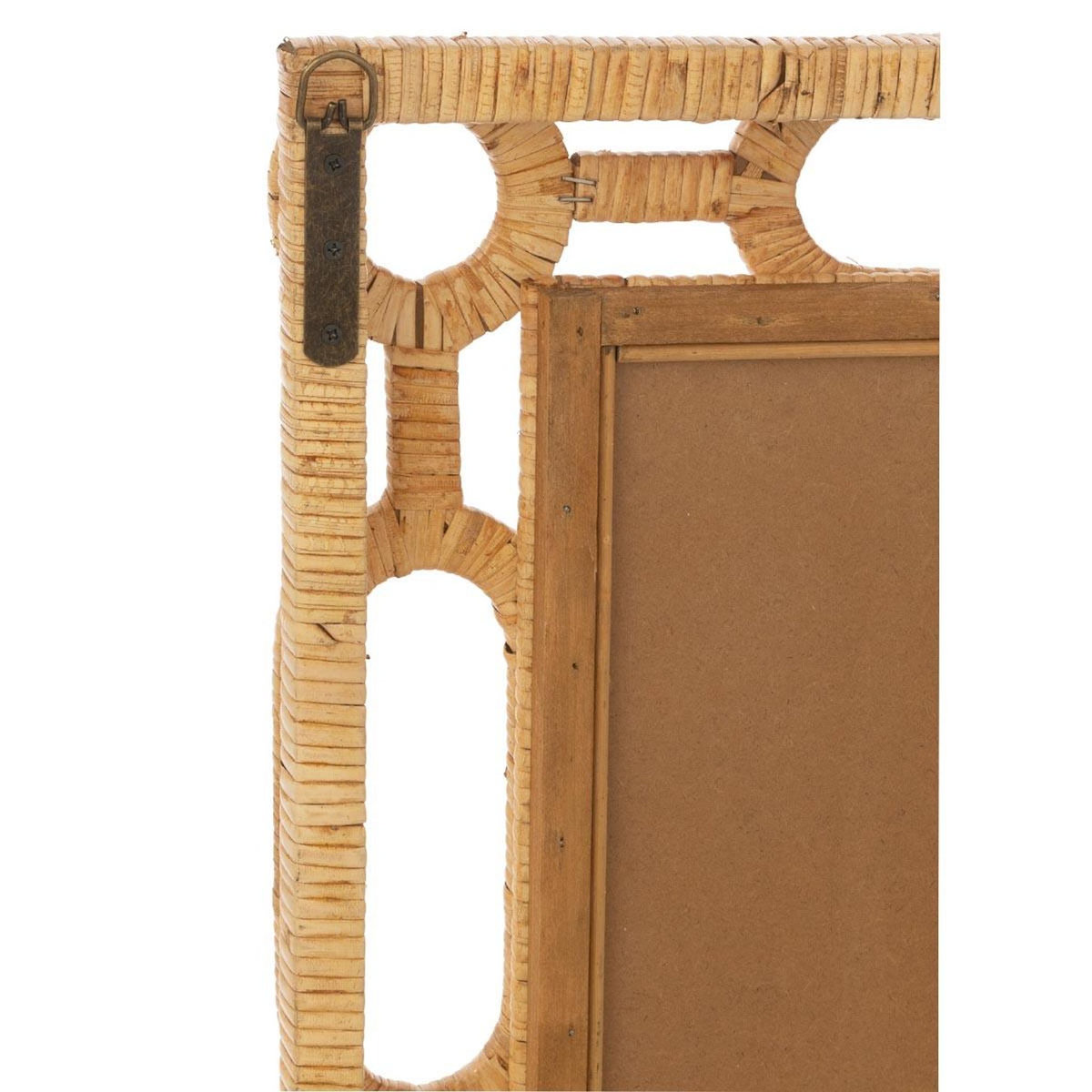 Paris Prix Miroir Mural en Rotin  Ring  101cm Naturel