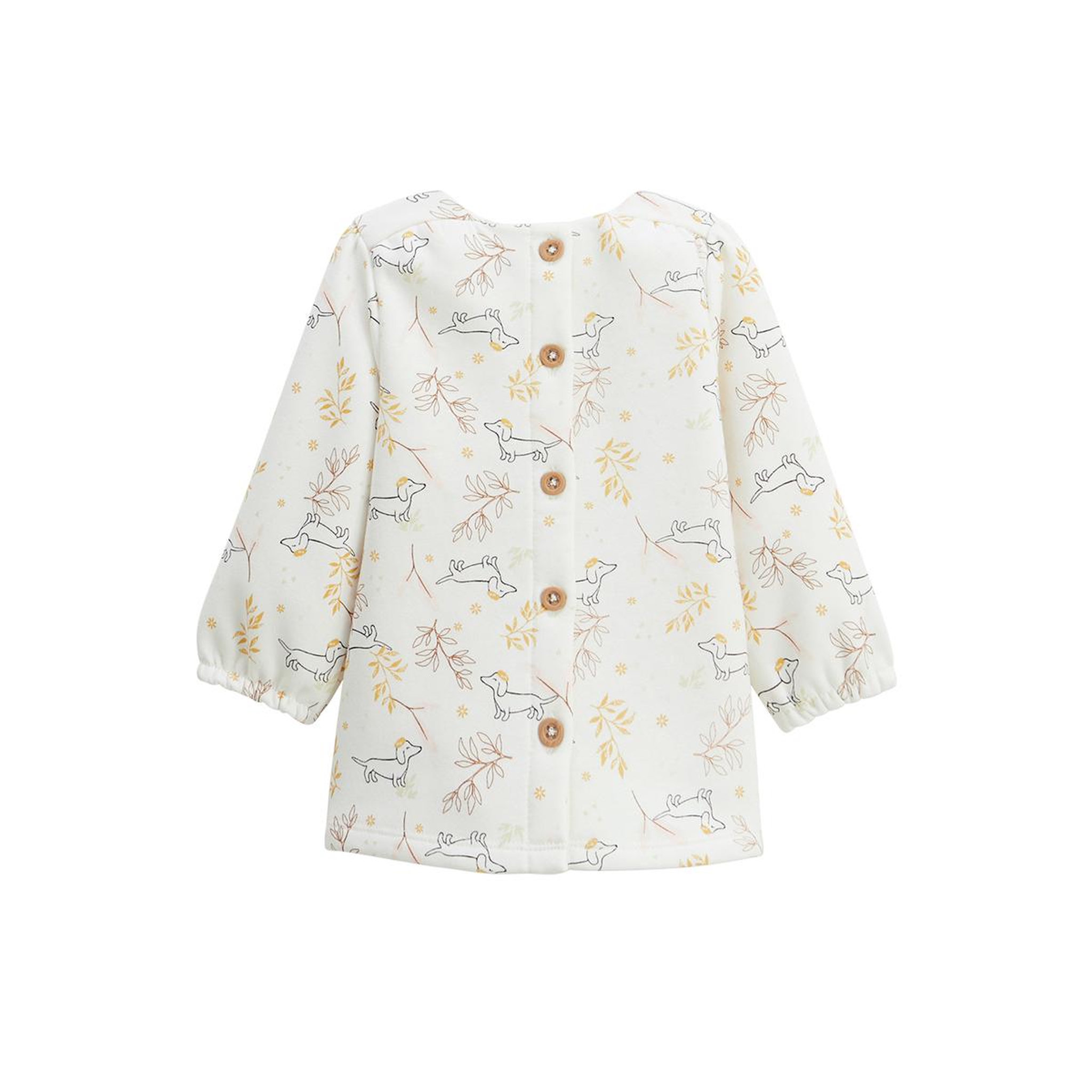 Voir la diapositive 4 : Petit Béguin Ensemble bébé robe et legging en molleton Emilie