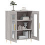 Voir la diapositive 4 : VIDAXL Buffet sonoma gris 69,5x34x90 cm bois d'ingenierie