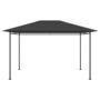 Voir la diapositive 2 : VIDAXL Belvedere 384x281x270 cm Anthracite 180 g/m^2