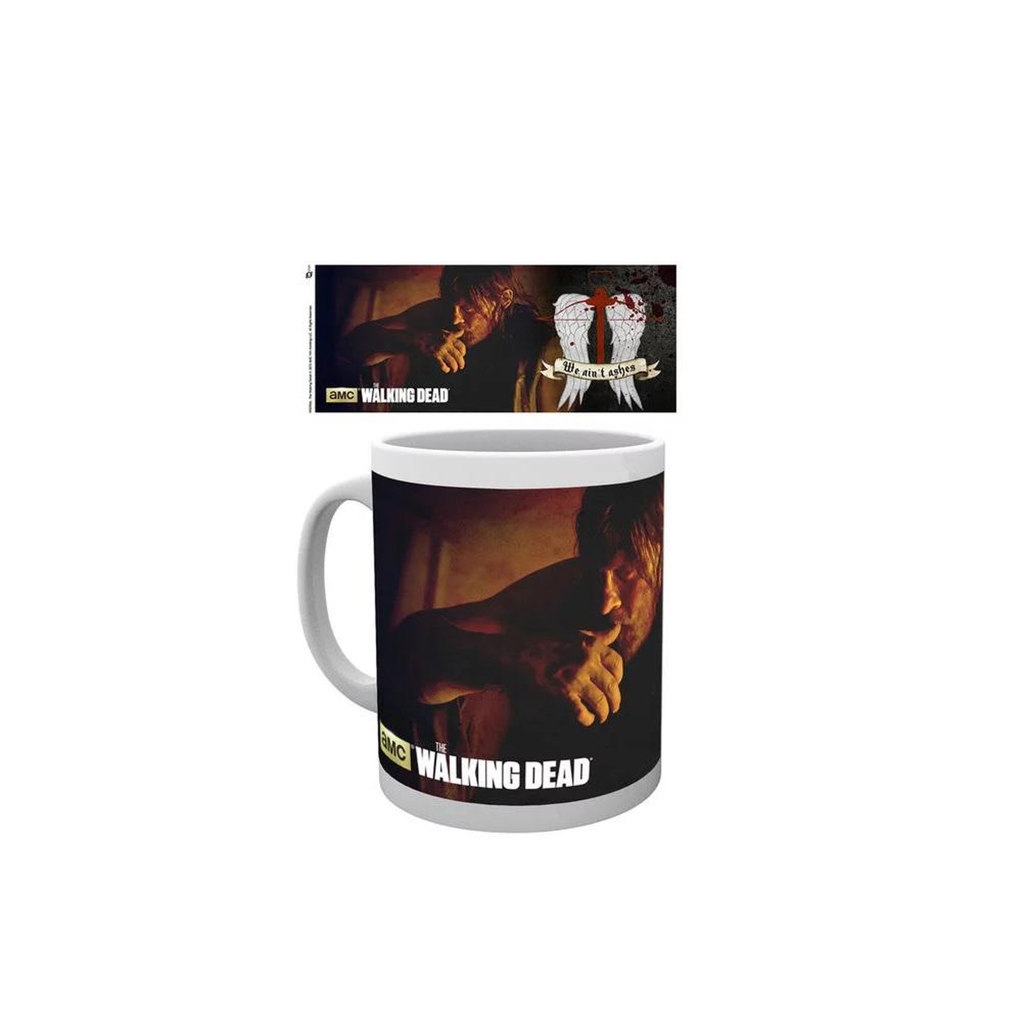 Voir la diapositive 3 : Eden Mug en céramique walking dead daryl wings 9 cm