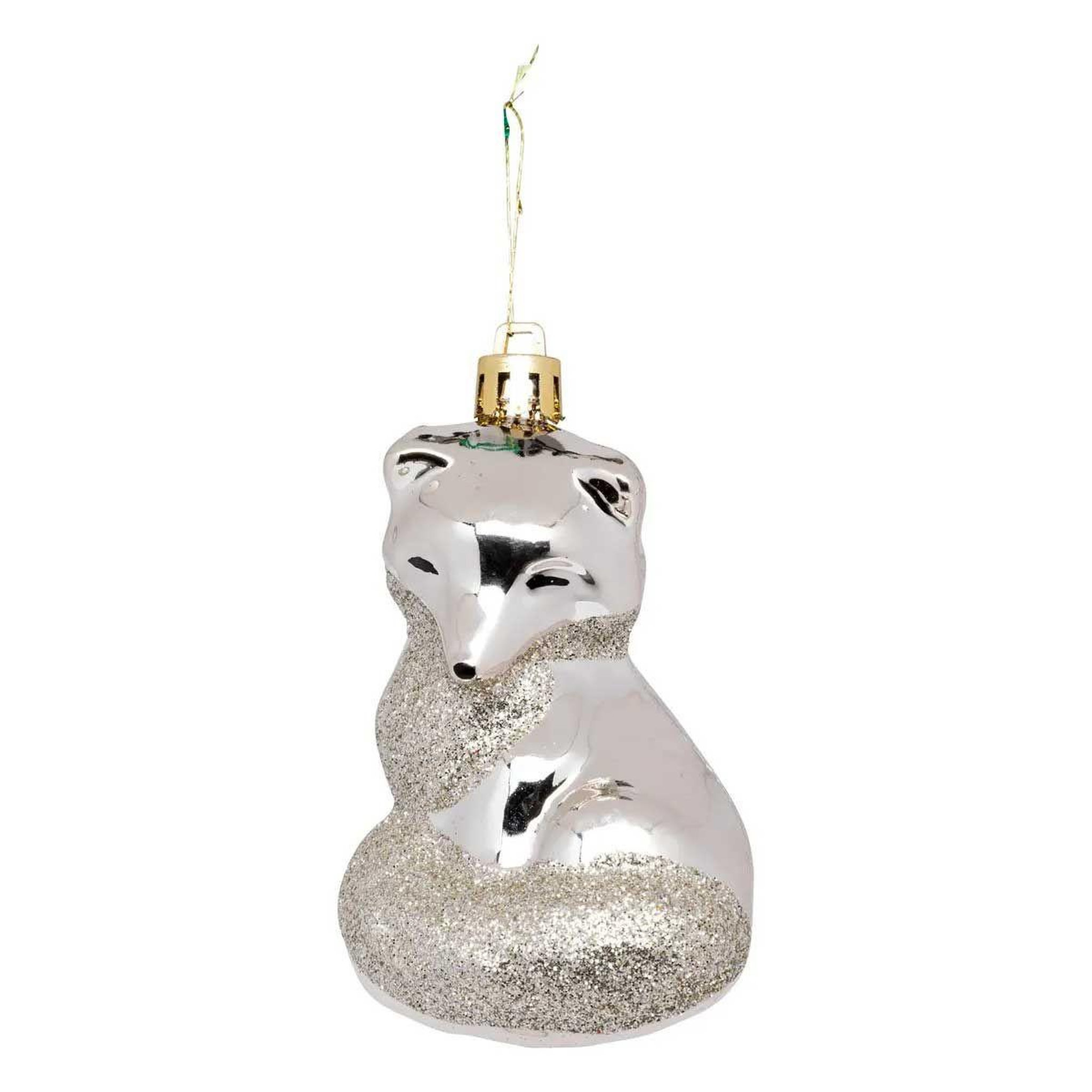 Voir la diapositive 3 : ATMOSPHERA Lot de 2 sujets de noël  renard  10cm multicolore