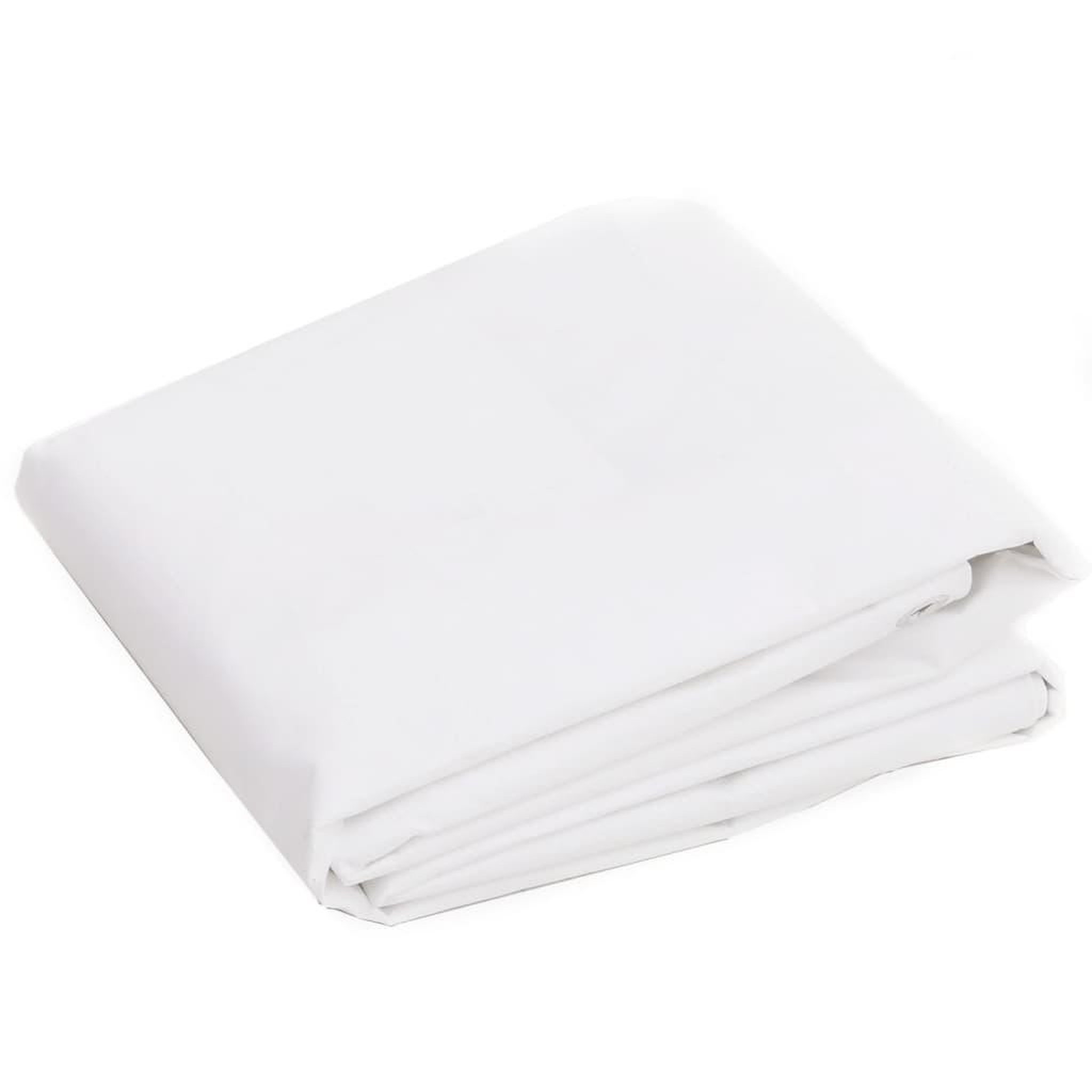 Voir la diapositive 3 : VIDAXL Bache 260 g/m² 4x4 m Blanc PEHD