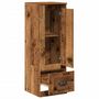 Voir la diapositive 5 : VIDAXL Buffet haut vieux bois 36x35,5x103,5 cm bois d'ingenierie