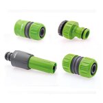 VITO Garden Kit arrosage 4 pieces diam 25-1   lance multi jet + nez de robinet + raccord rapide + embout raccord VITO