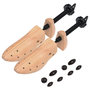 Voir la diapositive 1 : VIDAXL Embauchoirs Pointure 41-46 Bois de pin massif