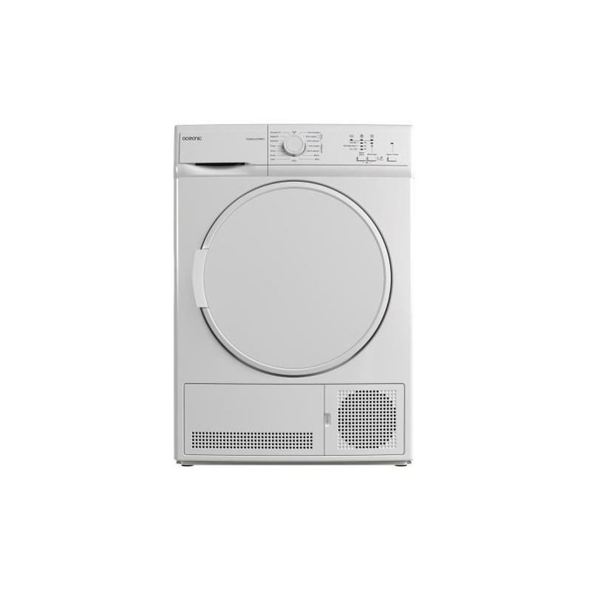 Voir la diapositive 1 : OCEANIC Seche-linge a condensation OCEANIC OCEASLCE7WP2 - 7 kg - Largeur 59,6 cm - Classe B - blanc