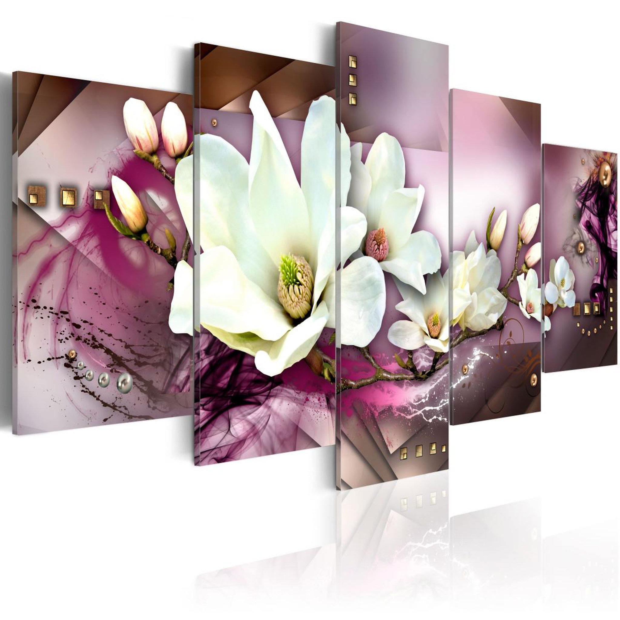 Voir la diapositive 1 : Paris Prix Tableau Imprimé  Abstraction Attirant avec Orchidée