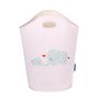 Voir la diapositive 2 : Wenko Panier à linge enfant Elli - 40 x H. 52 cm - Rose