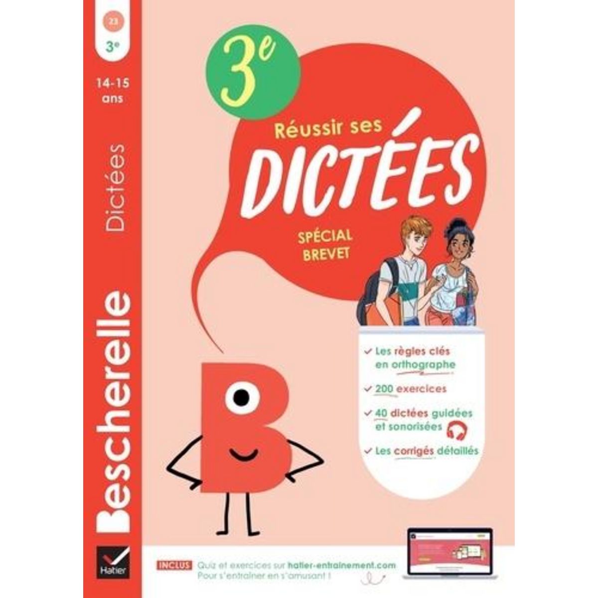 REUSSIR SES DICTEES SPECIAL BREVET 3E. EDITION 2024, Nadifi Nora