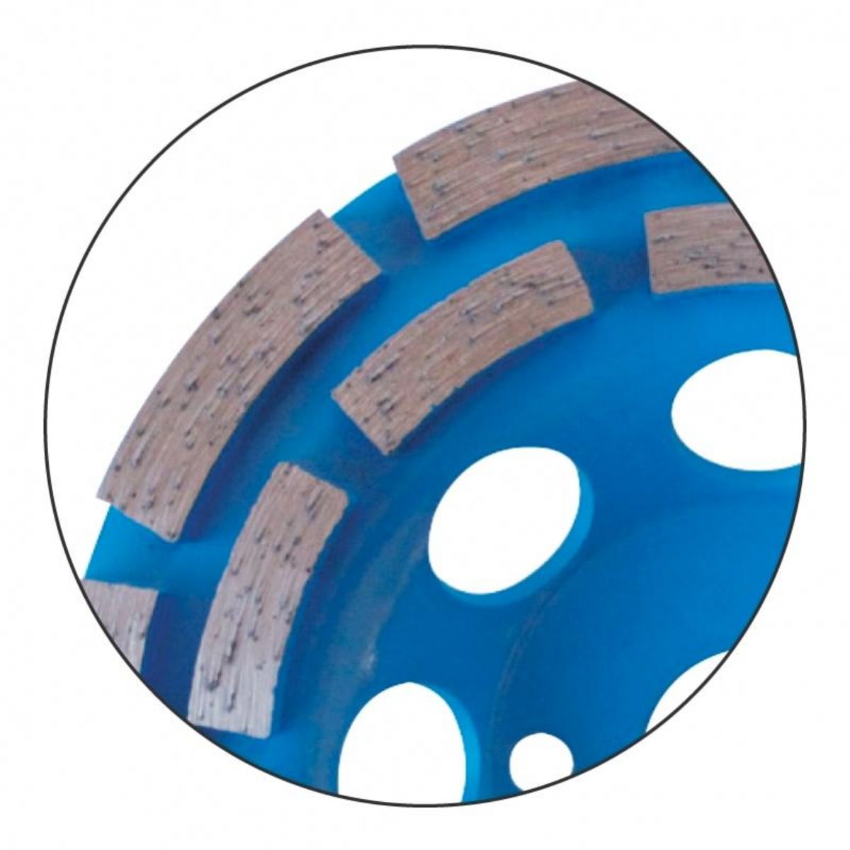 Leman Disque plateau double pistes béton180mm