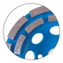 Voir la diapositive 2 : Leman Disque plateau double pistes béton180mm