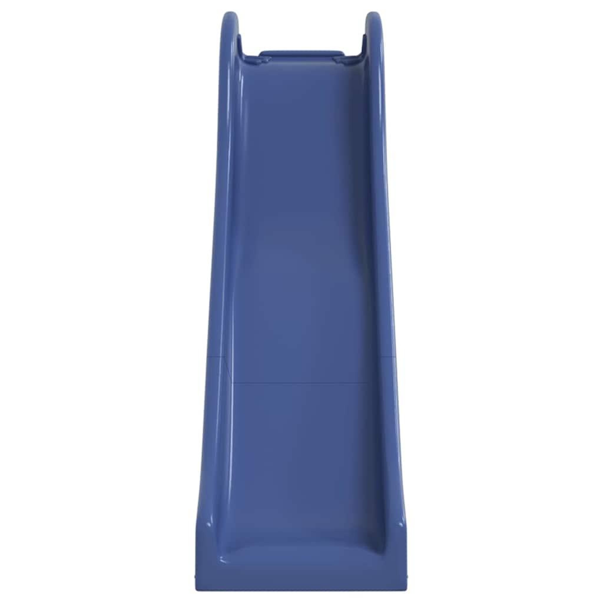 Voir la diapositive 3 : VIDAXL Toboggan de jeu bleu 174x38 cm polypropylene