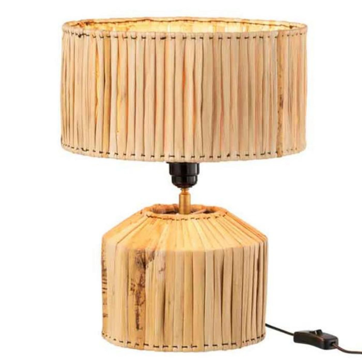 Paris Prix Lampe à Poser Design  Hanna  41cm Naturel