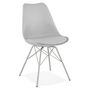 Voir la diapositive 1 : Paris Prix Chaise Design  Asensio  83cm Gris