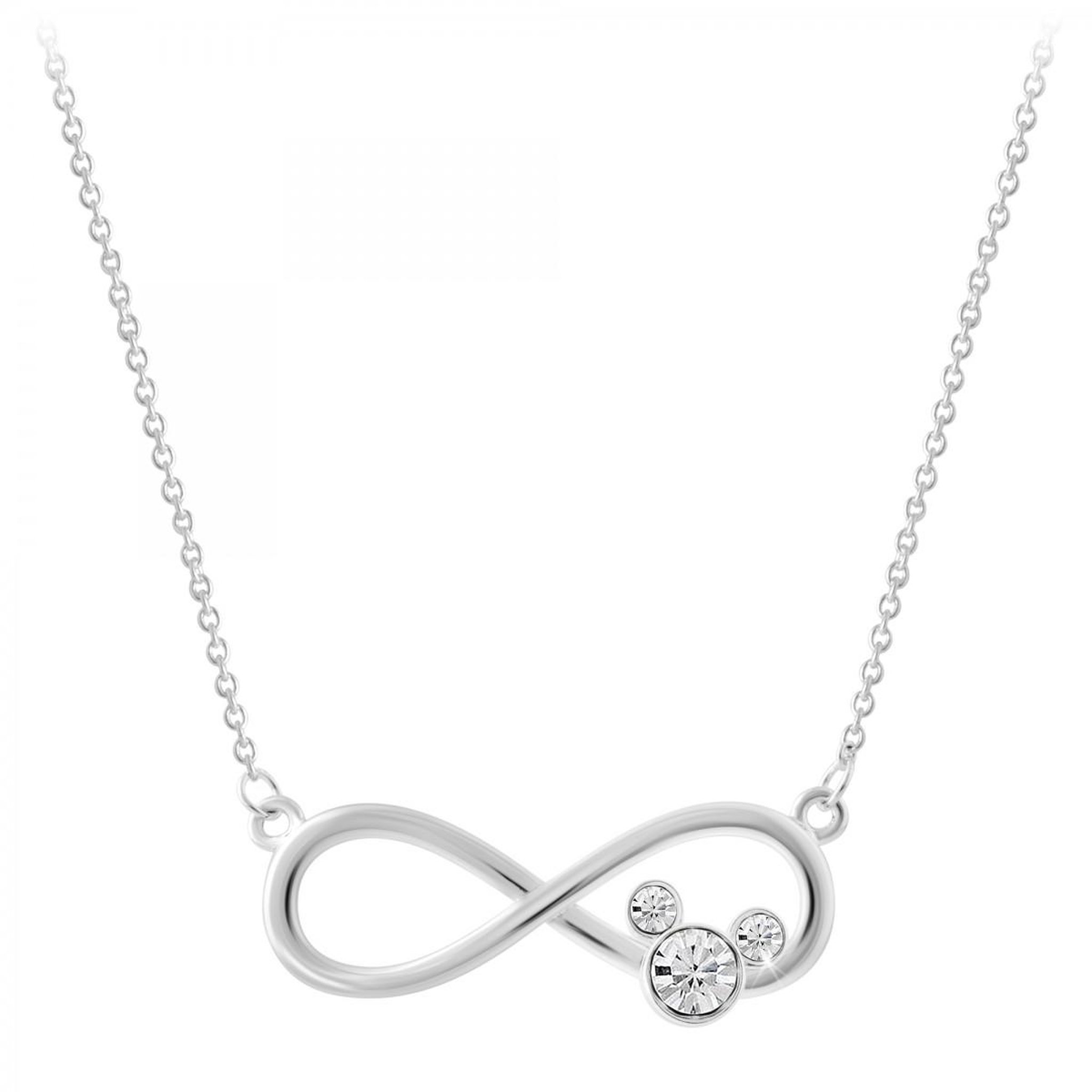 Voir la diapositive 1 : SC CRYSTAL Parure collier et boucles d'oreilles Disney - Mickey