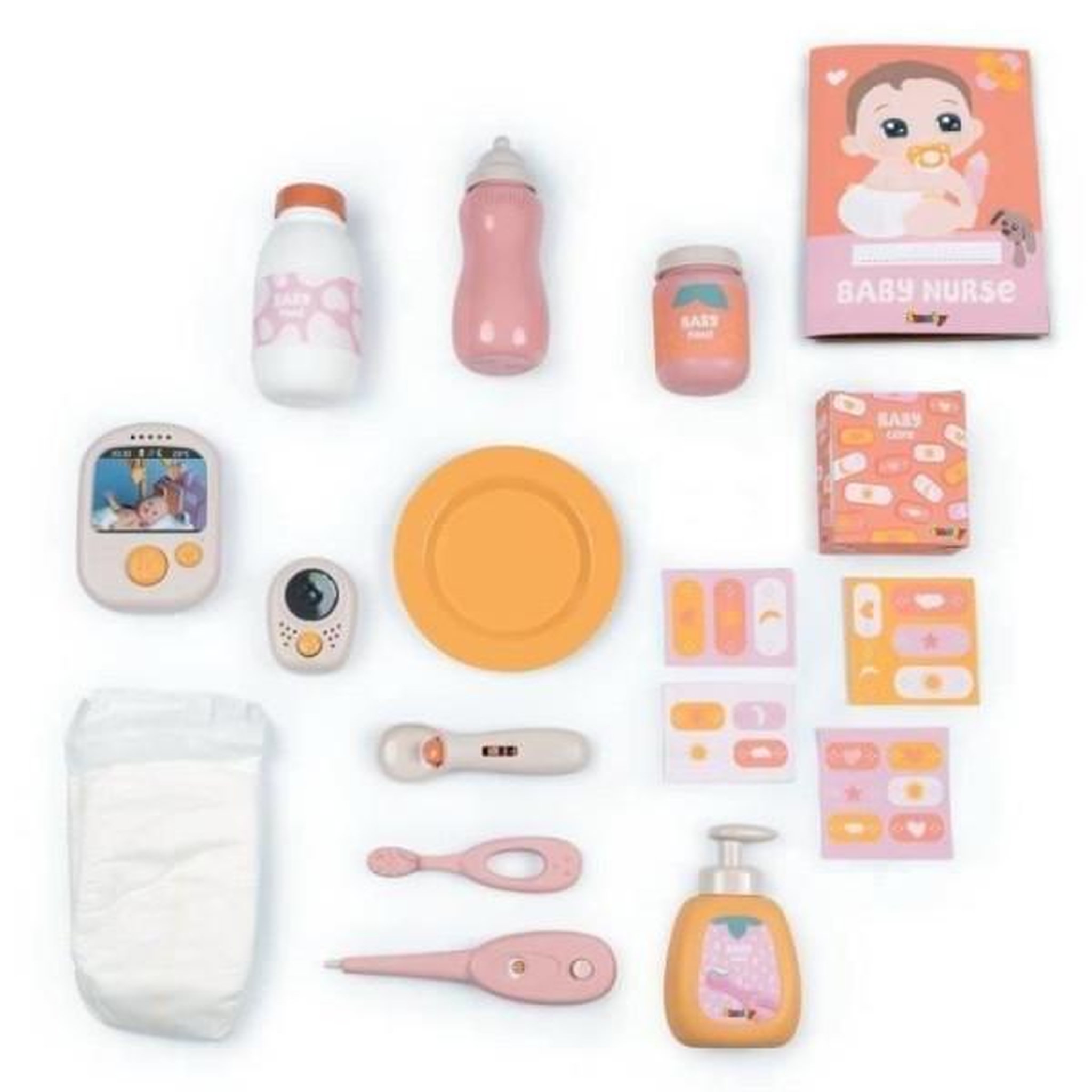 Voir la diapositive 5 : SMOBY Jouet Kit de nettoyage Smoby couleurs vives