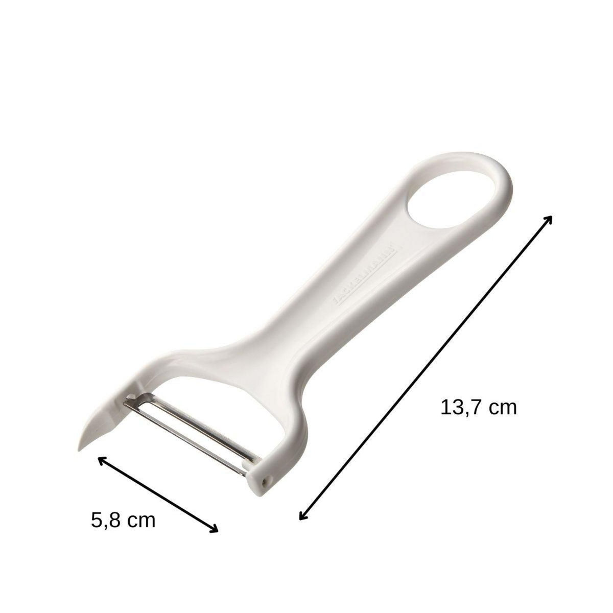 Fackelmann Lot de 2 rasoirs à légumes, éplucheurs à légumes 14 cm Fackelmann