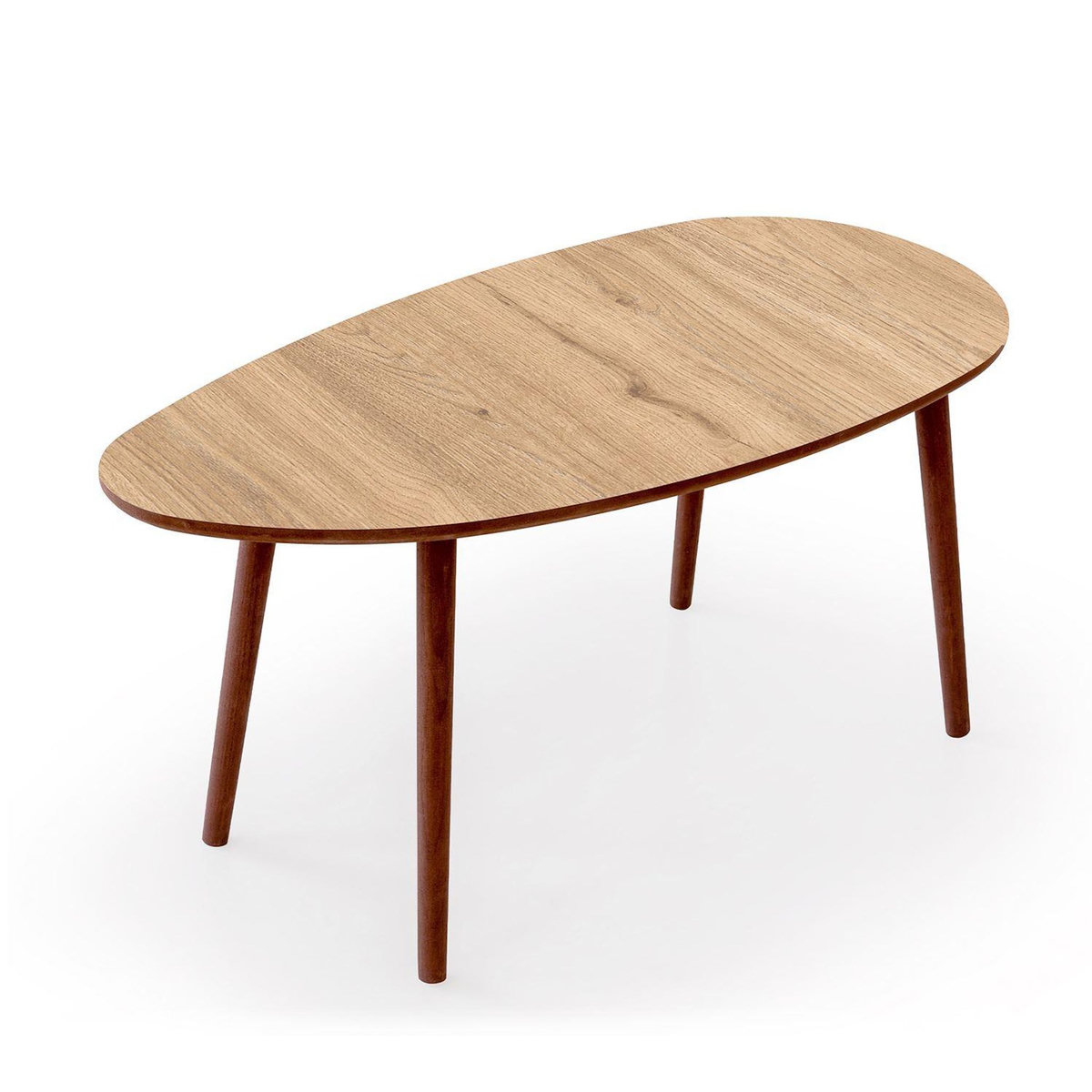 Habitat et Jardin Table basse en bois  Nora  100 x 50 x 45 cm - Chêne