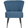 Voir la diapositive 2 : VIDAXL Chaise de cocktail vert tissu