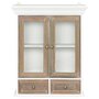 Voir la diapositive 2 : VIDAXL Armoire murale Blanc 49x22x59 cm Bois d'ingenierie