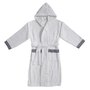 Voir la diapositive 1 : GUY LEVASSEUR Peignoir adulte à capuche en coton éponge taille  - NAPOLI