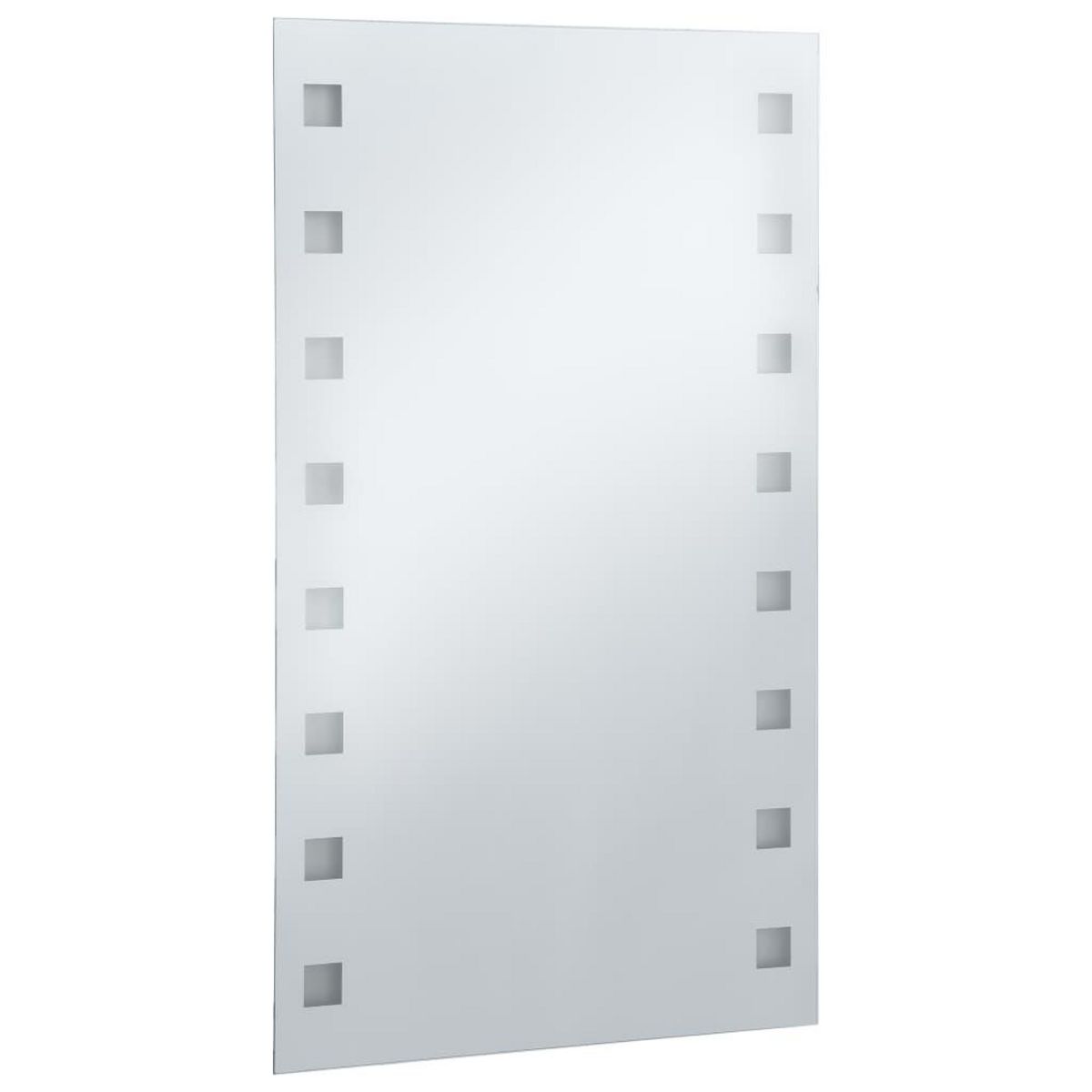 VIDAXL Miroir mural a LED pour salle de bains 60x100 cm