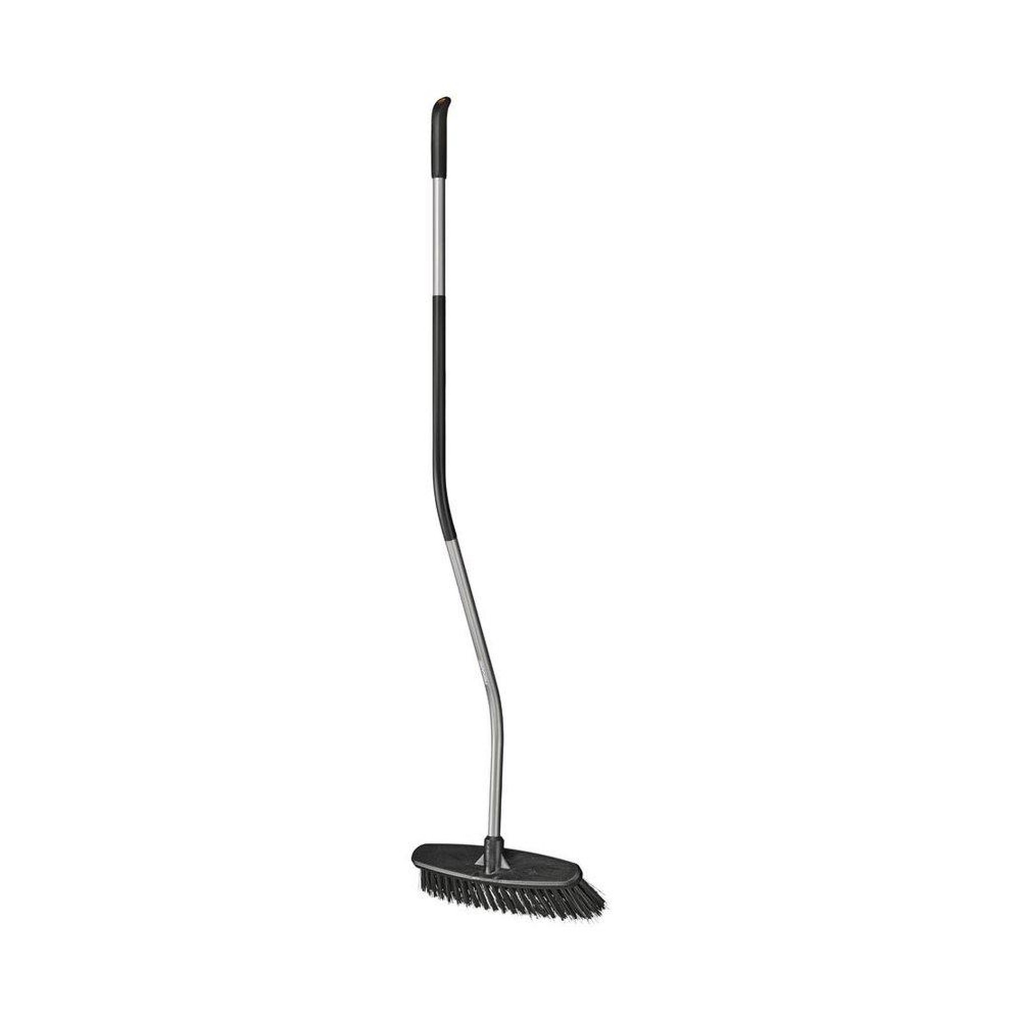 Fiskars Balai de jardin manche courbé ergonomic,  s