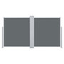 Voir la diapositive 4 : VIDAXL Auvent lateral retractable Anthracite 100 x 600 cm