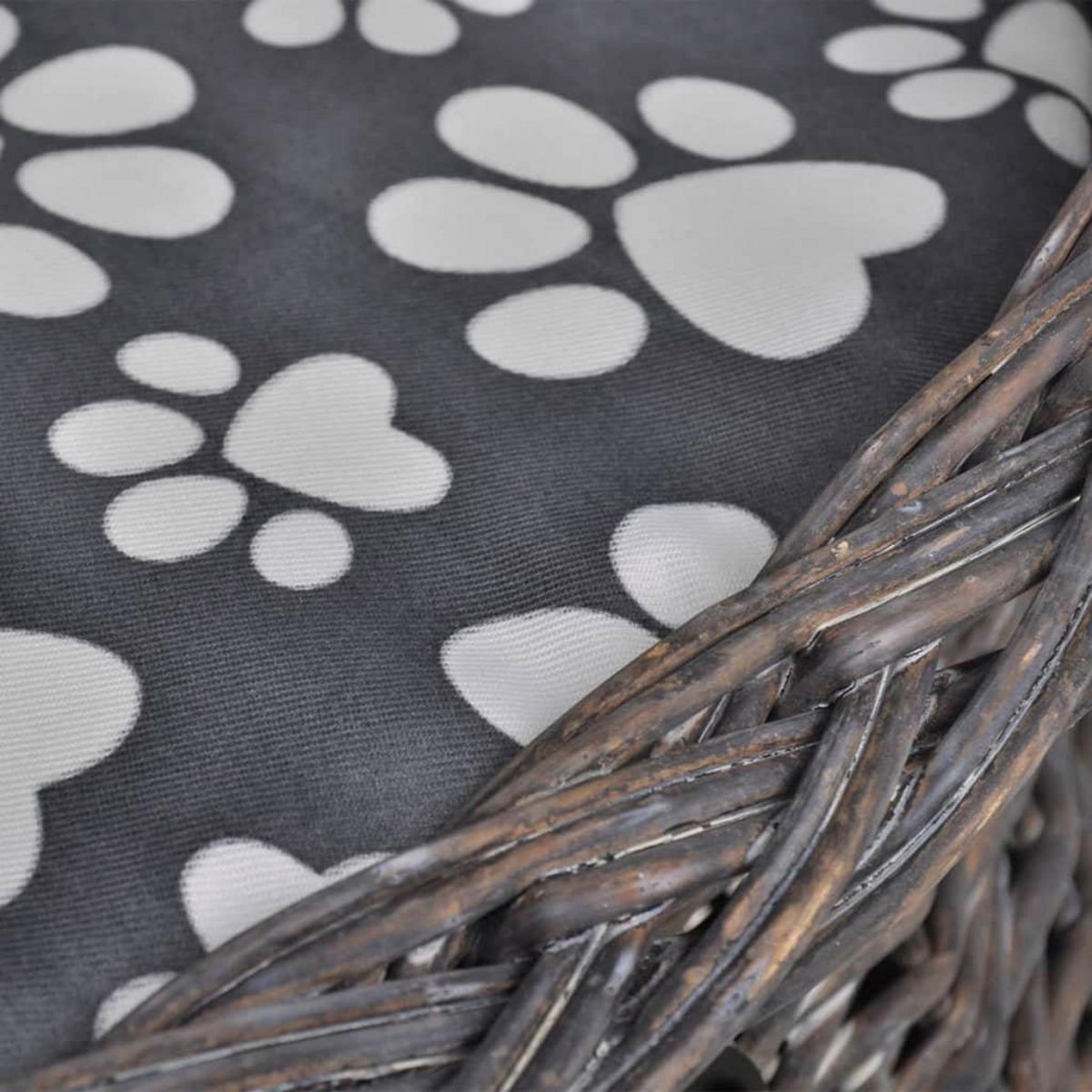 VIDAXL Arbre/maison a chat avec coussin Saule