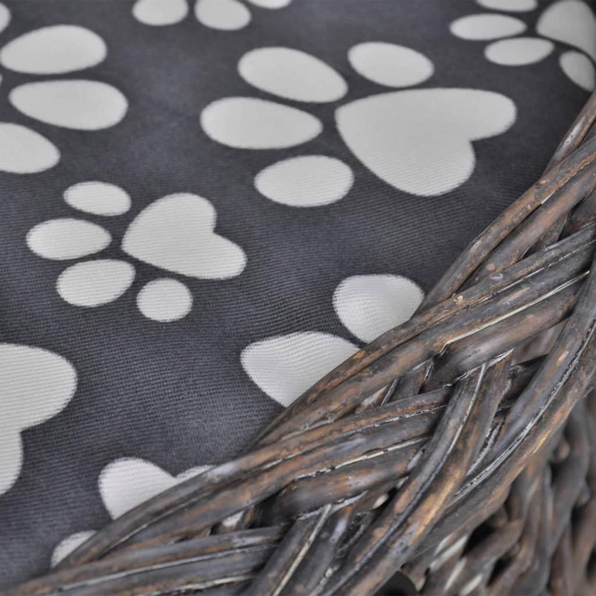 VIDAXL Arbre/maison a chat avec coussin Saule