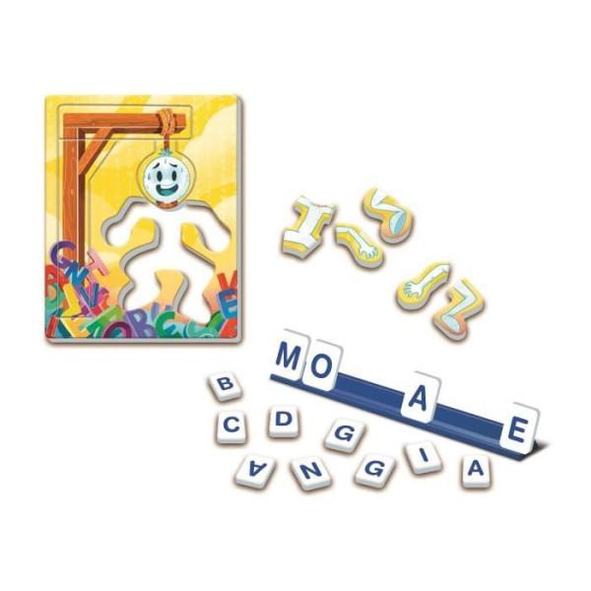 Voir la diapositive 2 : CLEMENTONI CLEMENTONI - Le pendu, jeu de société