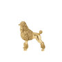 Voir la diapositive 4 : Paris Prix Statue Caniche Debout  Trina  66cm Doré