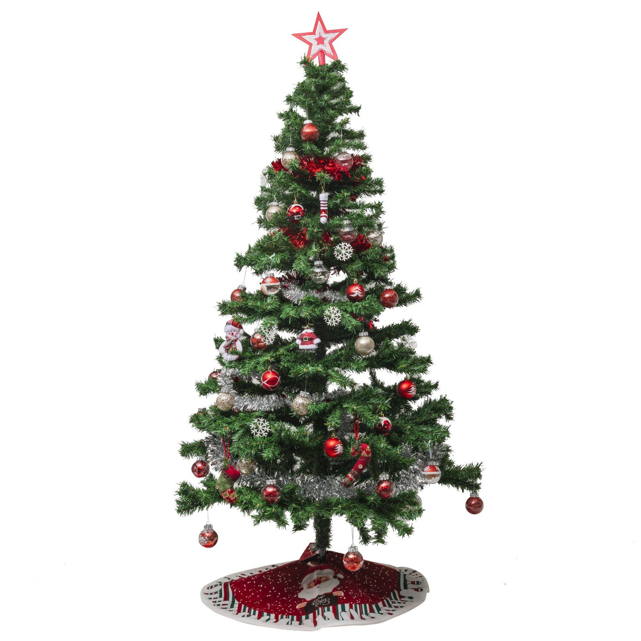 Voir la diapositive 5 : WERKAPRO Sapin de noël 150 cm 452 branches