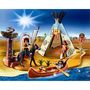 Voir la diapositive 1 : PLAYMOBIL 4012 Campement des indiens