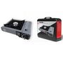 Voir la diapositive 6 : INTEC Réchaud gaz Camping 1 Feu 2200W + 4 Cartouches gaz Butane Allumage Piezo – Camping Randonnée Cuisine Extérieure INTEC