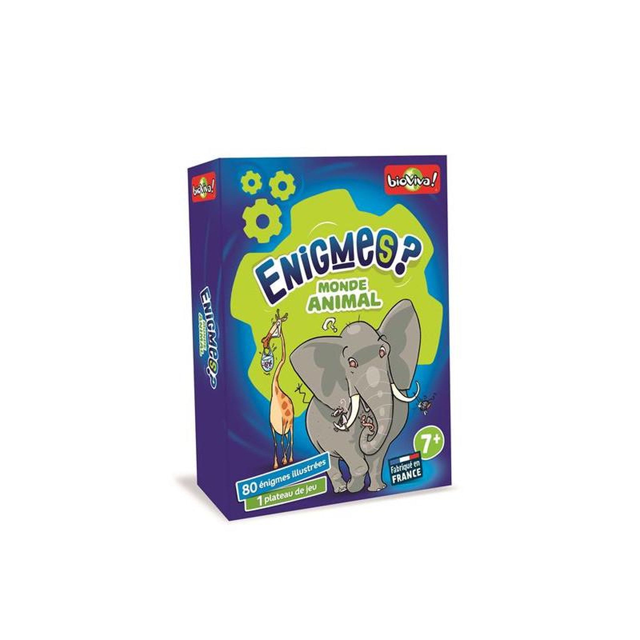 Bioviva Jeu de société Bioviva Les Enigmes Monde Animal